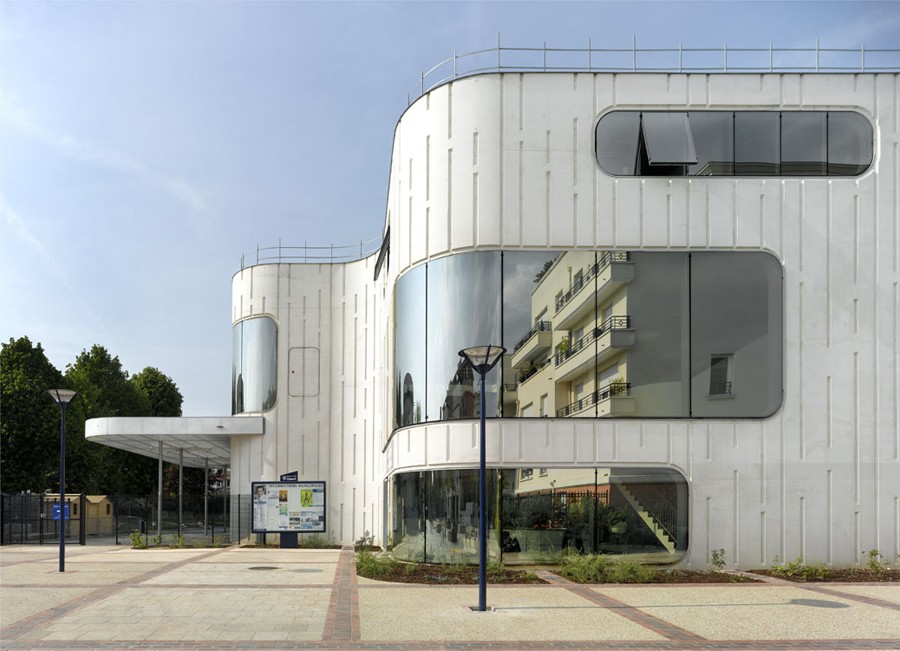 MARIN TROTTIN (MEDIATHEQUE, ECOLE & LOGEMENTS, Clamart)