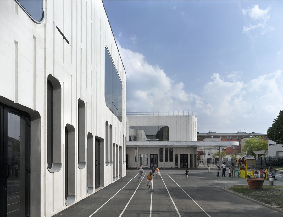 MARIN TROTTIN (MEDIATHEQUE, ECOLE & LOGEMENTS, Clamart)