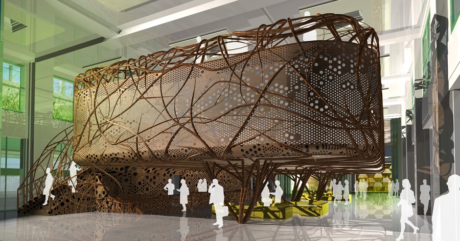 the hall MARIN TROTTIN (AUDITORIUM BANQUE DE FRANCE, Paris)