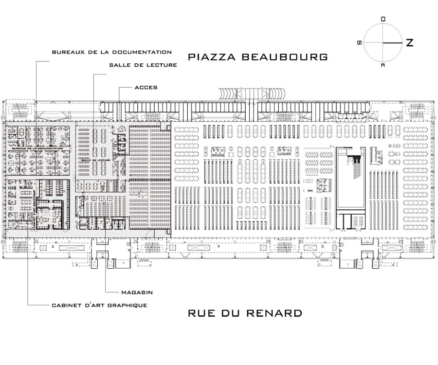 MARIN TROTTIN (DOCUMENTATION & BUREAUX DU CENTRE GEORGE POMPIDOU, Paris)