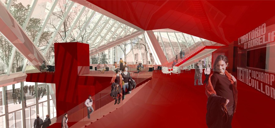 Entry hall MARIN TROTTIN (Espace Duchamp-Villon)