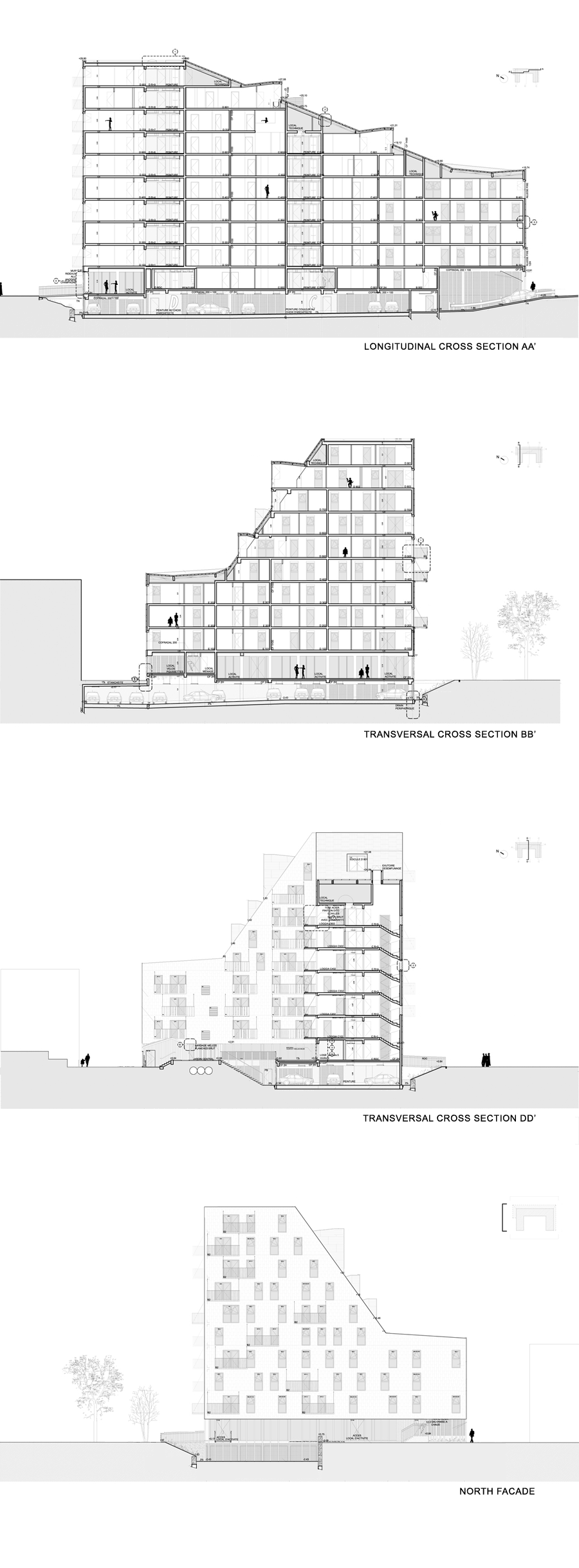 MARIN TROTTIN (ROLLER COASTER - 72 LOGEMENTS, Ile de Nantes°