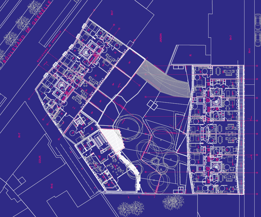 MARIN TROTTN (GRENELLE, Immeuble de 35 logements)