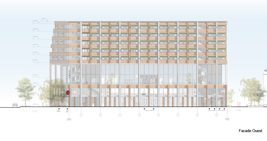 Facade Ouest Facade Ouest