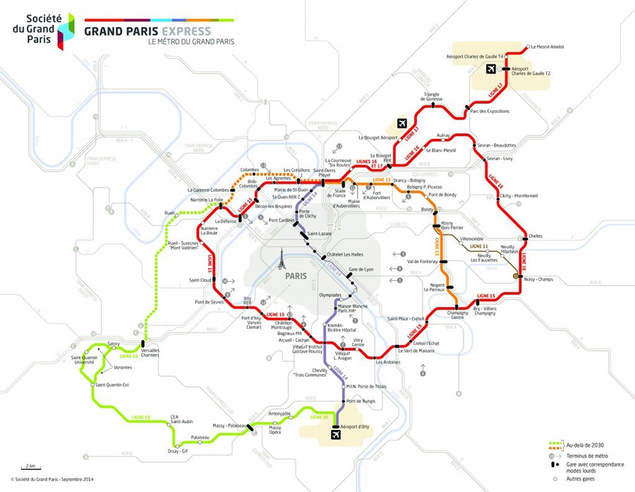 MARIN TROTTIN (GARES DE METRO AGNETTES ET GRESILLONS, 2 STATIONS DE LA LIGNE 15 OUEST)